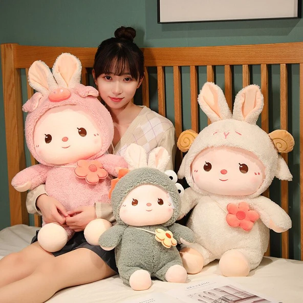 Hayvan Peluş Oyuncak - Koyun - 70cm - 2