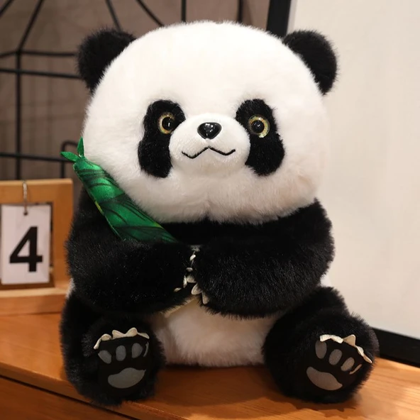 Bambu Filizi Panda Peluş Oyuncak - Resim Rengi - 40cm