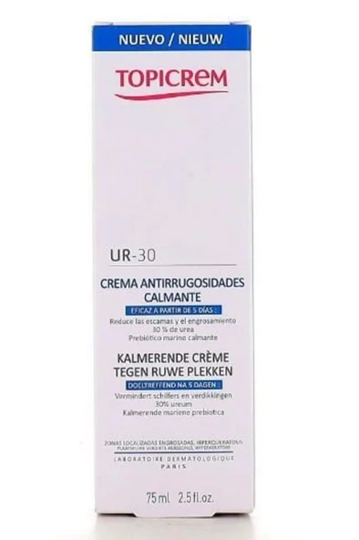 TOPICREM Dermo Specific UR-30 Anti-Roughness Smoothing Cream 75 ml