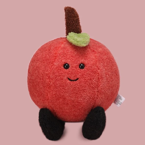 Liçi Peluş Oyuncak - Kırmızı - 35cm - 2