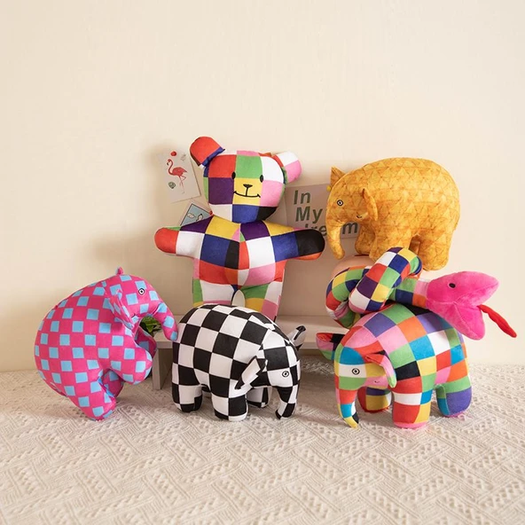 Ekose Seri Peluş Oyuncak - Emma - 30cm - 2