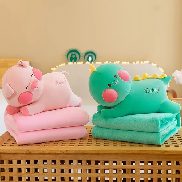 Dudu Domuz Peluş Oyuncak Bebek - 50cm - 10
