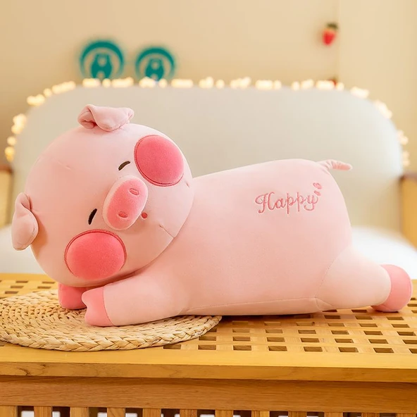 Dudu Domuz Peluş Oyuncak Bebek - 50cm