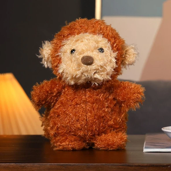 Sevimli Hayvan Peluş Oyuncak Bebek - Sarı Civciv 30cm - Resim 12