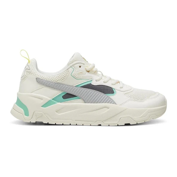 Puma Ferrari Trinity-Frost Ivory-P Sil-Frozen Grn Erkek Sneaker