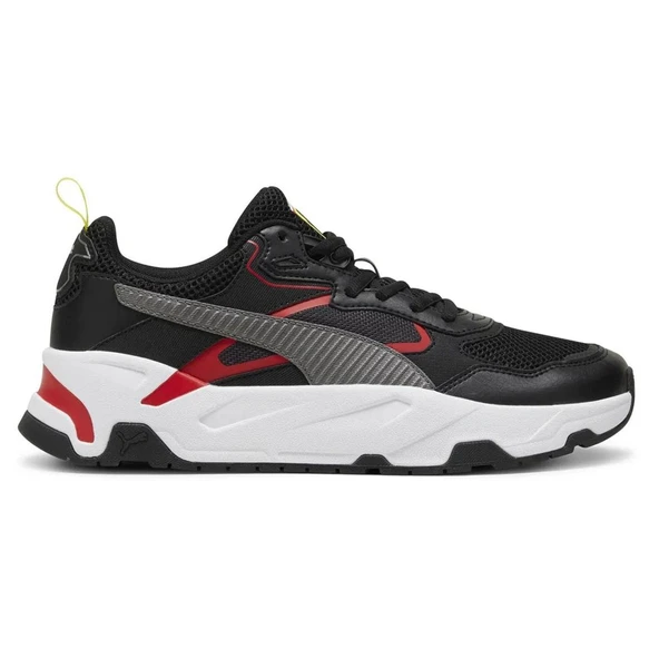 Puma Ferrari Trinity-P Aged Sil-Rosso Corsa Siyah Erkek Sneaker ürün görseli 1