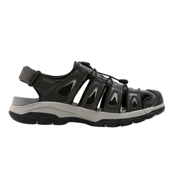 Skechers Tresmen Erkek Gri Sandalet