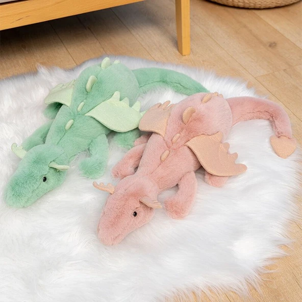 Siyah Peluş Ejderha Oyuncak - 100cm - 9