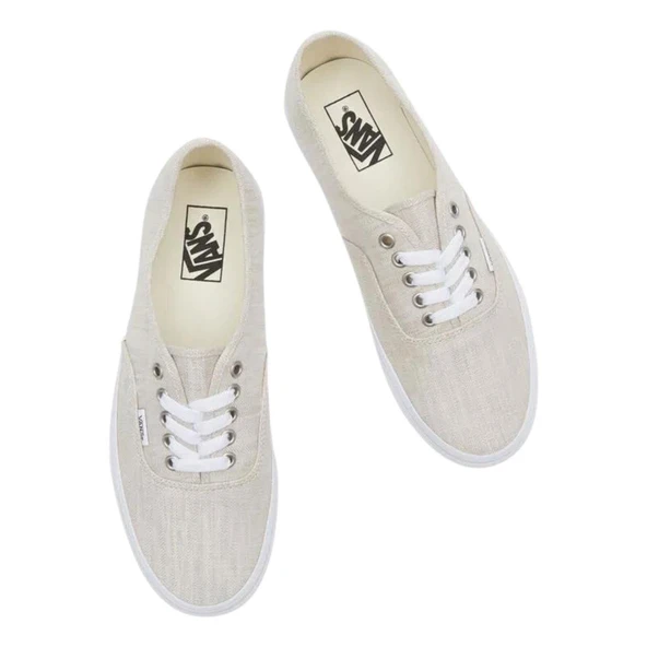 Vans Authentic Bej Spor Ayakkabı & Sneaker - Resim 3