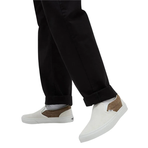 Vans Classic Slip-On Unisex Bej Sneaker - Resim 4