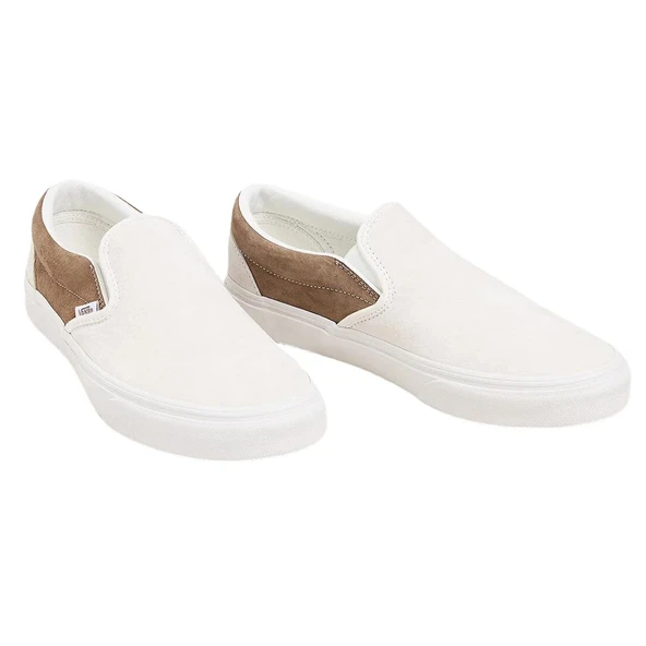 Vans Classic Slip-On Unisex Bej Sneaker - Resim 2