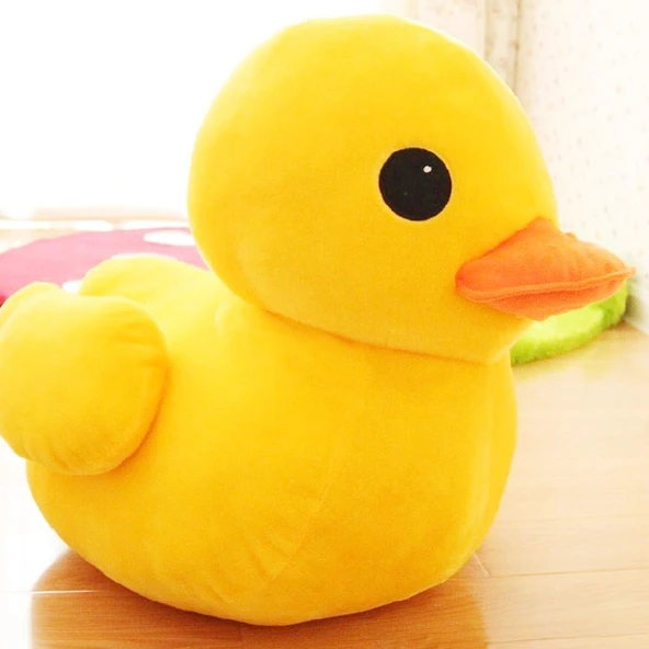 Sarı Lastik Ördek Peluş Oyuncak - 70cm