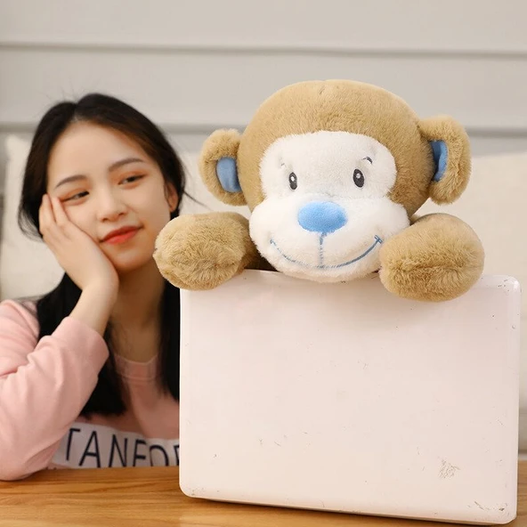 30cm Peluş Oyuncak Bebek - Maymun - 7
