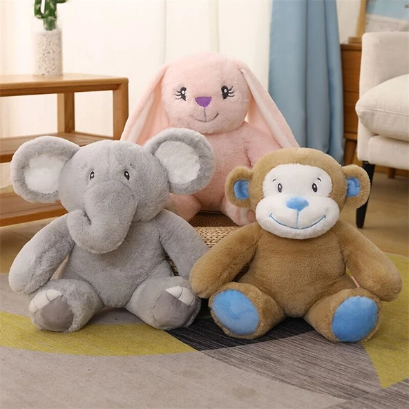 30cm Peluş Oyuncak Bebek - Maymun - 2