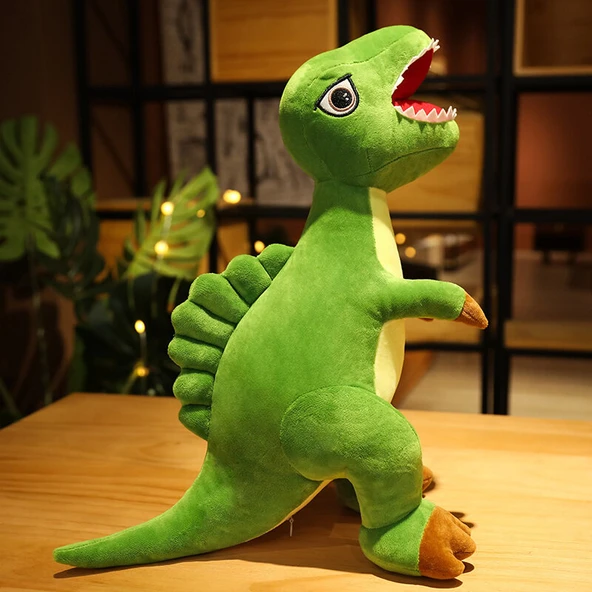 Spinosaurus Peluş Oyuncak - Yeşil - 50cm