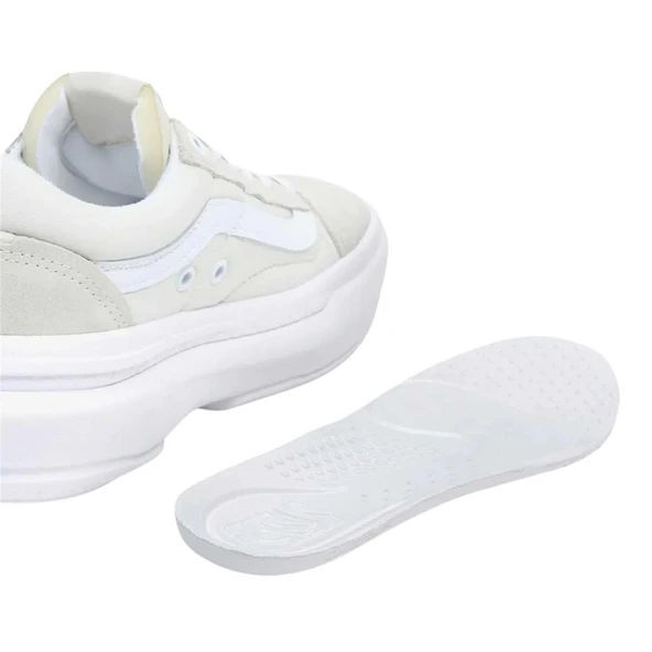 Vans UA Old Skool Overt CC Bej Sneaker - Resim 9