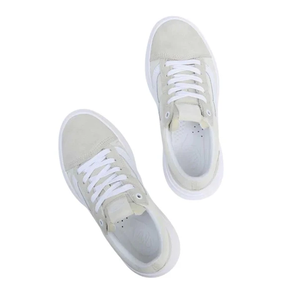 Vans UA Old Skool Overt CC Bej Sneaker - Resim 6