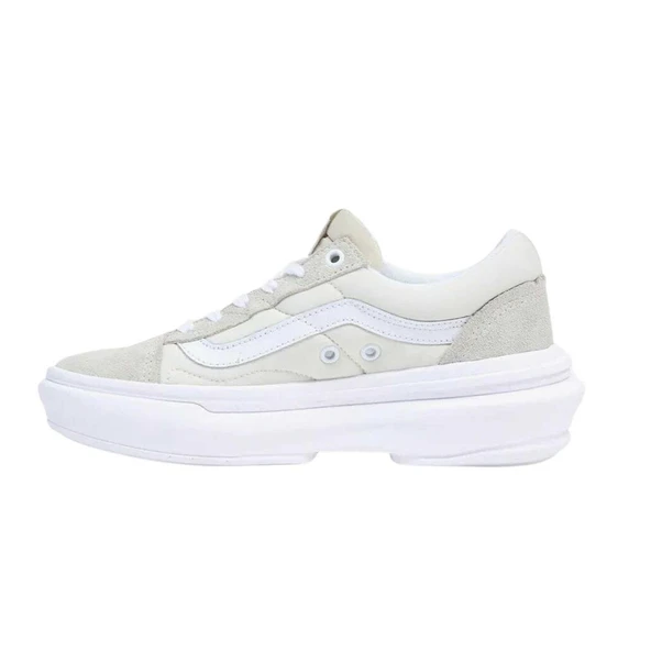 Vans UA Old Skool Overt CC Bej Sneaker - Resim 5