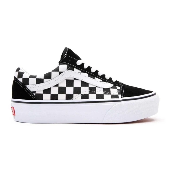 Vans Ua Old Skool Platform Damalı Sneaker