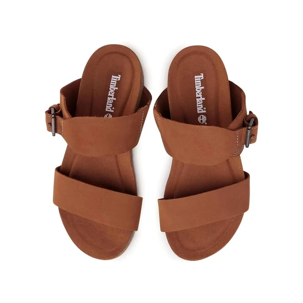 Timberland Malibu Waves 2band Slide Kiremit Terlik - Resim 4