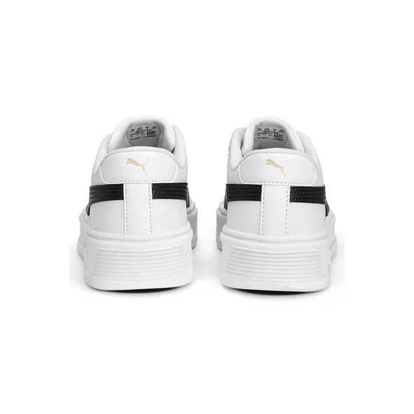 Puma Smash Platform V3 Kadın Beyaz Ayakkabı - Resim 2