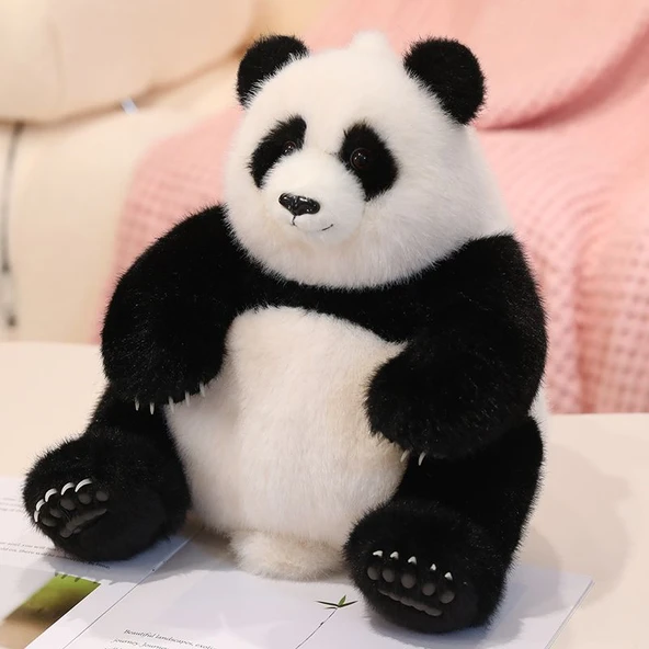 Fubao Peluş Panda Oyuncak Anahtarlık - 12cm