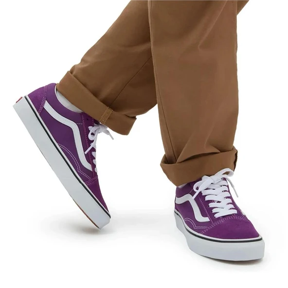 Vans Ua Old Skool  Colour Theory Purple Magic Unisex Sneaker - Resim 6