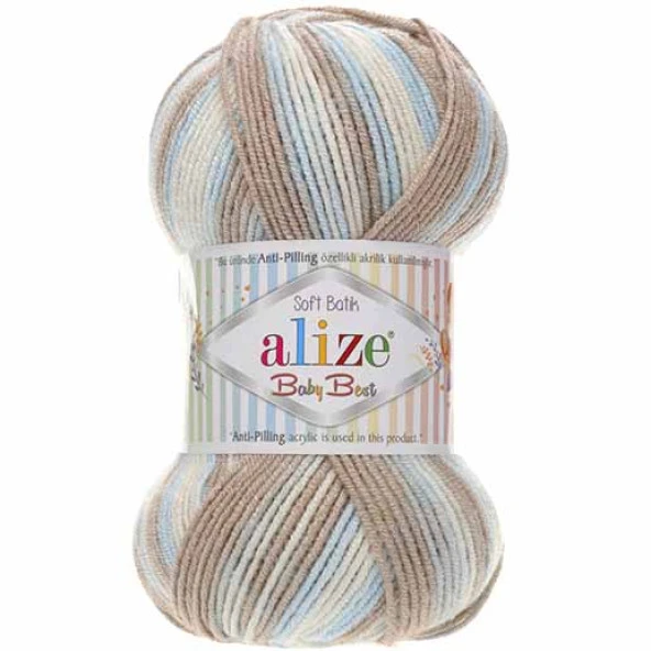Alize Baby Best Batik El Örgü Bebe İpi 6657