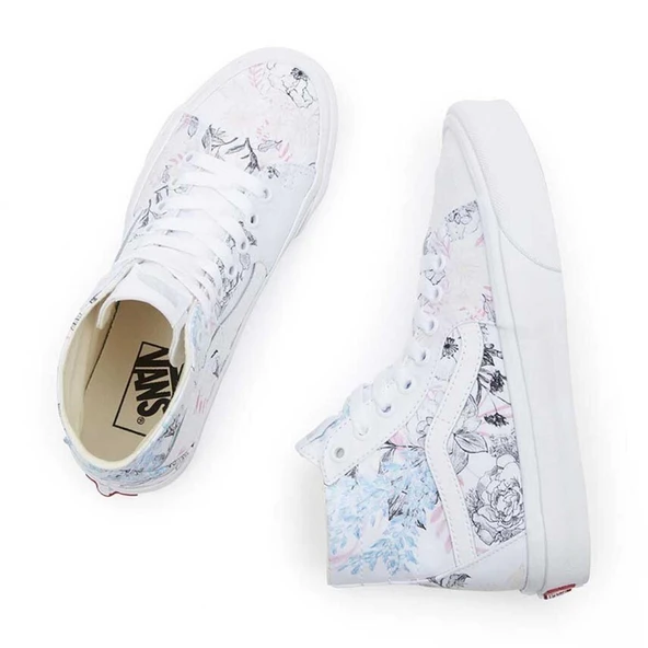 Vans SK8-Hi Tapered Kadın Beyaz Sneaker - Resim 6