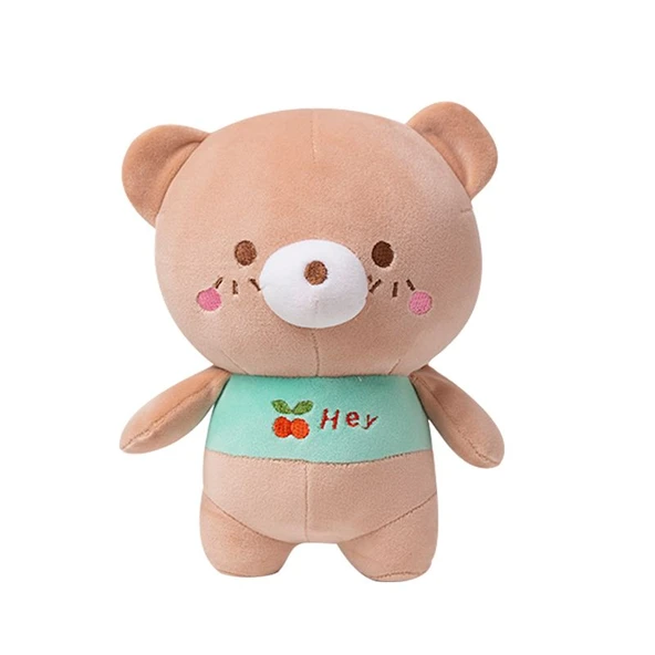 Dudu Küçük Peluş Oyuncak Bebek - Pembe Domuz - 23CM - 12