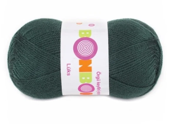 Bonbon Lüks Örgü Patik İpi 98321 Zümrüt Yeşili
