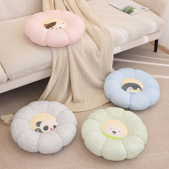 Tavşan Figürlü Peluş Tatami Minder - 50cm