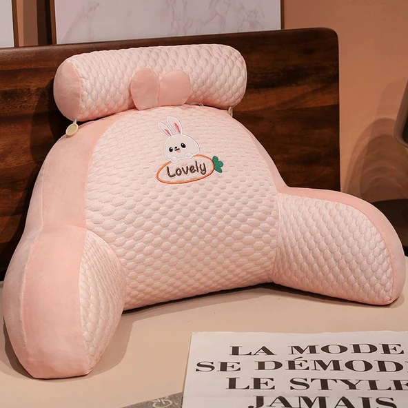 Hayvan Peluş Bel Destek Yastığı - Dinozor-1 70x45cm - 12