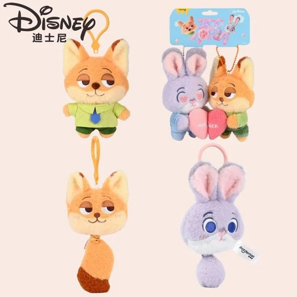 Disney Zootopia Nick Wilde Bükümlü Kolye Ucu 6cm - 9