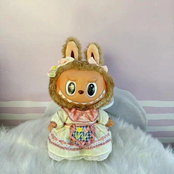 38cm Labubu Bebek Elbisesi - Lale
