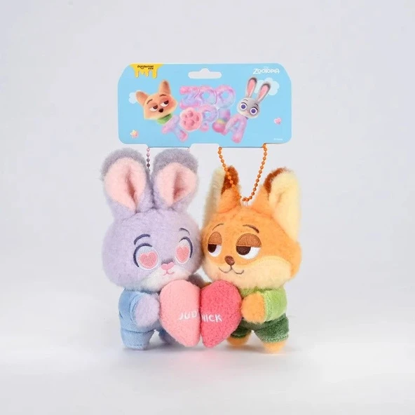 Disney Zootopia Nick Wilde Bükümlü Kolye Ucu 6cm - 8
