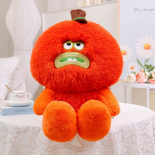 Peluş Oyuncak Bebek - Mor - 60cm - 6