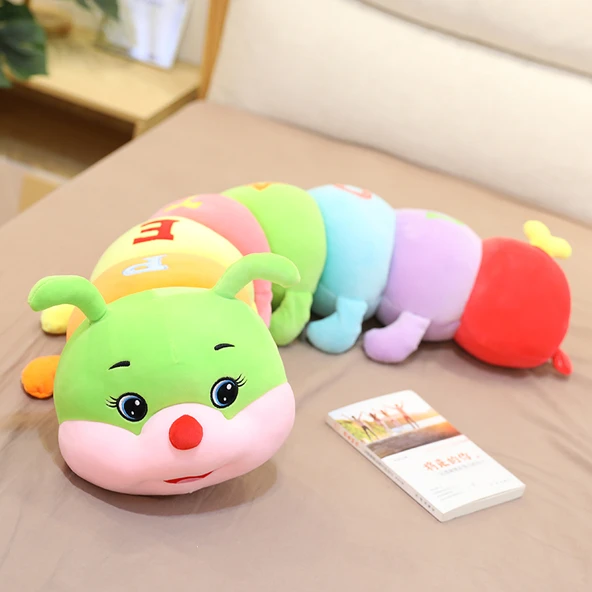 Renkli Tırtıl Peluş Oyuncak - 130cm
