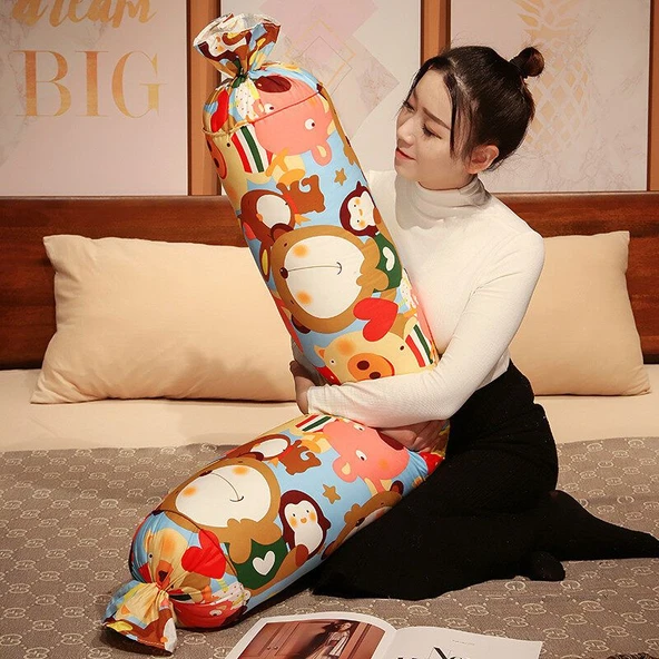 Şeker Peluş Yastık - Yıldız Krallığı Temalı - 180cm - 4