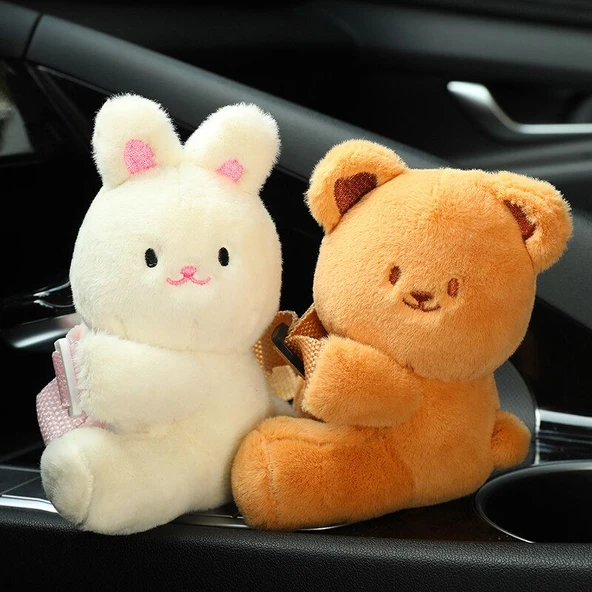 Sevimli Karikatür Hayvan Araba Perde Tokası - Panda 15cm - 10