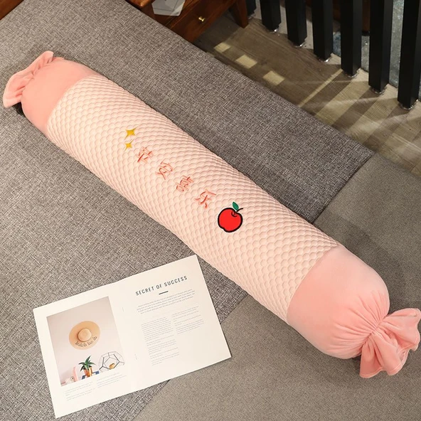 Şans Getiren Fasulye Şekerleme Yastık Peluş Oyuncak - İyi Şanslar - 130cm - 5