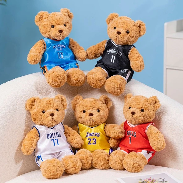 NBA Oyuncu Ayı Peluş Oyuncak 25cm - Doncic (Dallas) - 2