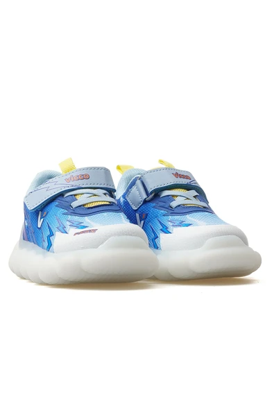 Vicco Flash Erkek Çocuk Işıklı Balon Taban Spor Ayakkabı - 5