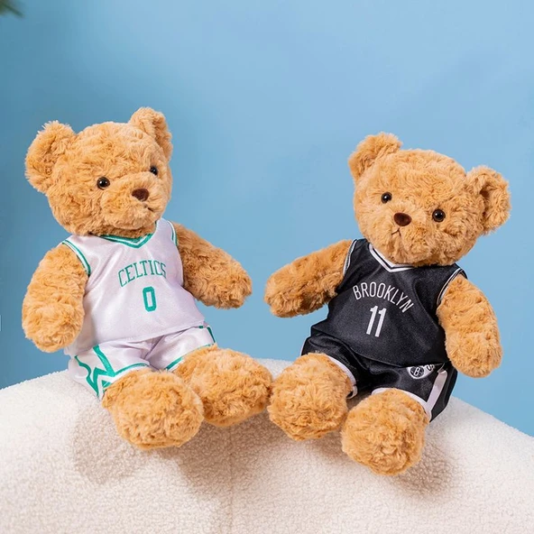 NBA Oyuncu Ayı Peluş Oyuncak 25cm - Doncic (Dallas) - 12