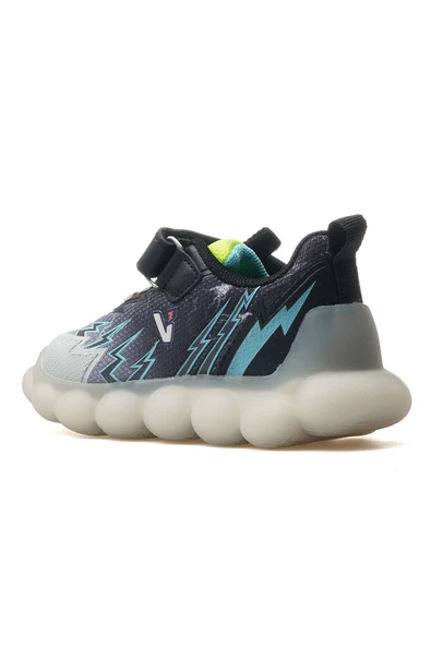 Vicco Flash Erkek Çocuk Işıklı Balon Taban Spor Ayakkabı - 9