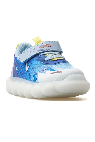 Vicco Flash Erkek Çocuk Işıklı Balon Taban Spor Ayakkabı - 4