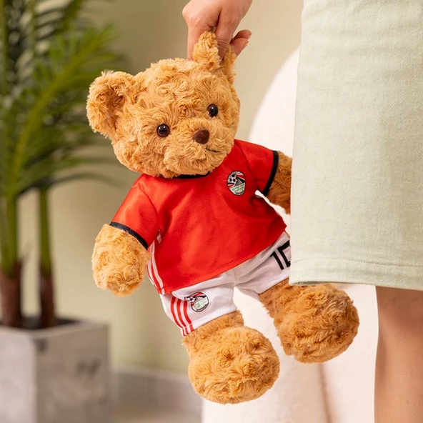 Forma Giyen Peluş Ayıcık 25cm - Neuer - Resim 7