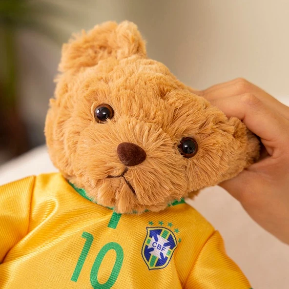 Forma Giyen Peluş Ayıcık 25cm - Neuer - Resim 8