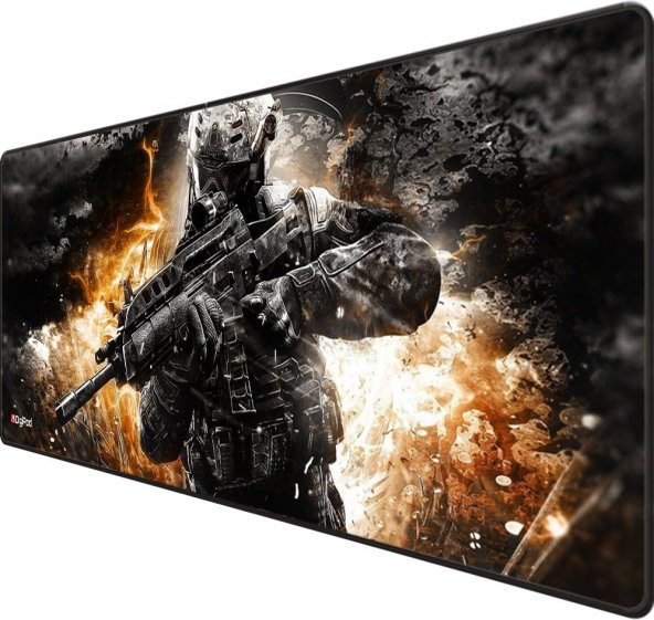 Gaming Mousepad Oyuncu Mousepad 90X40 Xxl Büyük Oyuncu Mousepad Kaymaz Taban 4mm Kalınlık - 4