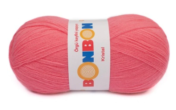Bonbon Kristal Örgü Lif İpi 98230 Pembe